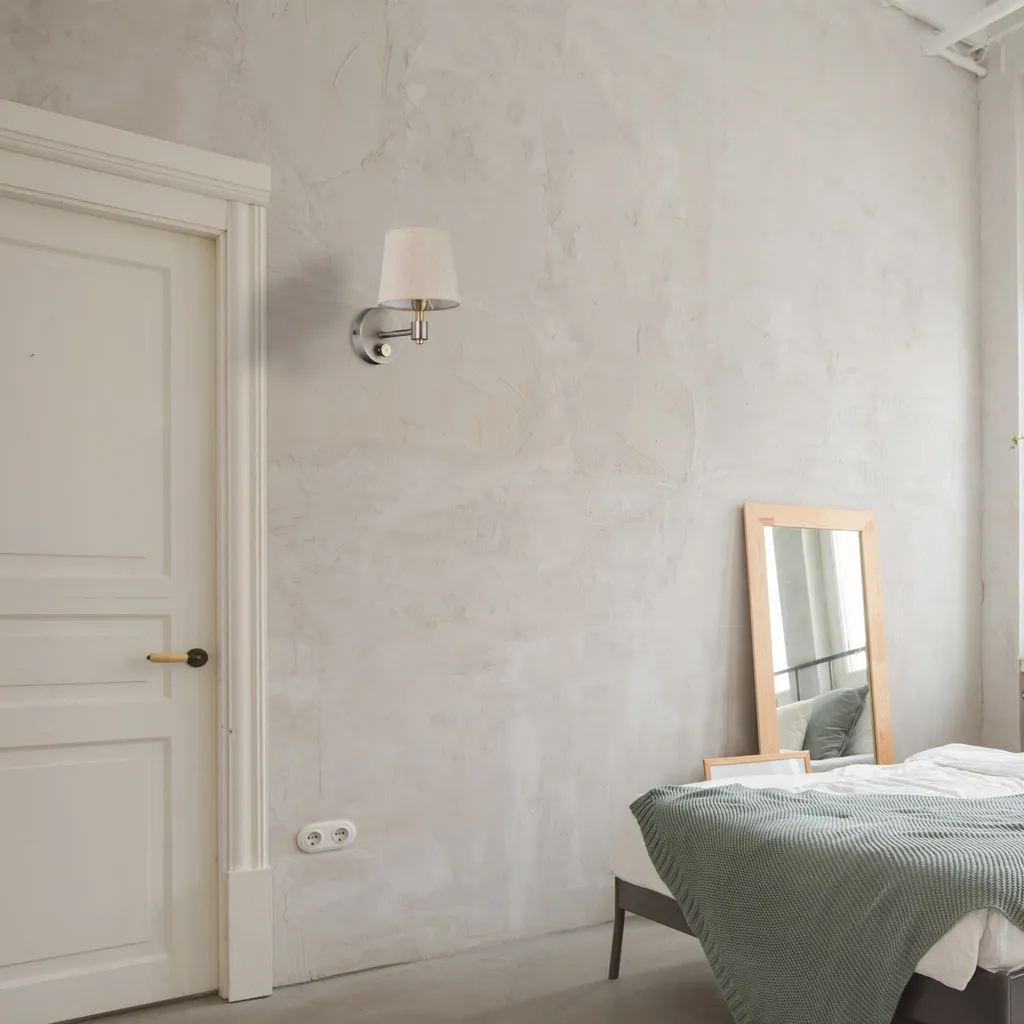 Applique murale rétro en métal, luminaire intérieur design, lot de 2 - 5