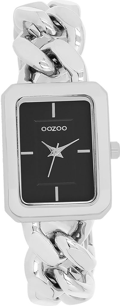Oozoo Metall Damen Uhr Analog Quarzuhr Armband silber Timepieces D2UOC11271