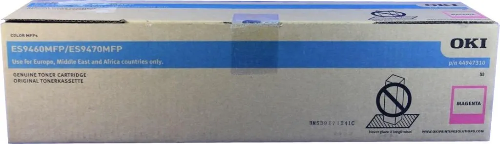 Toner Magenta Oki 44947310 Original avec technologie de fusion rapide