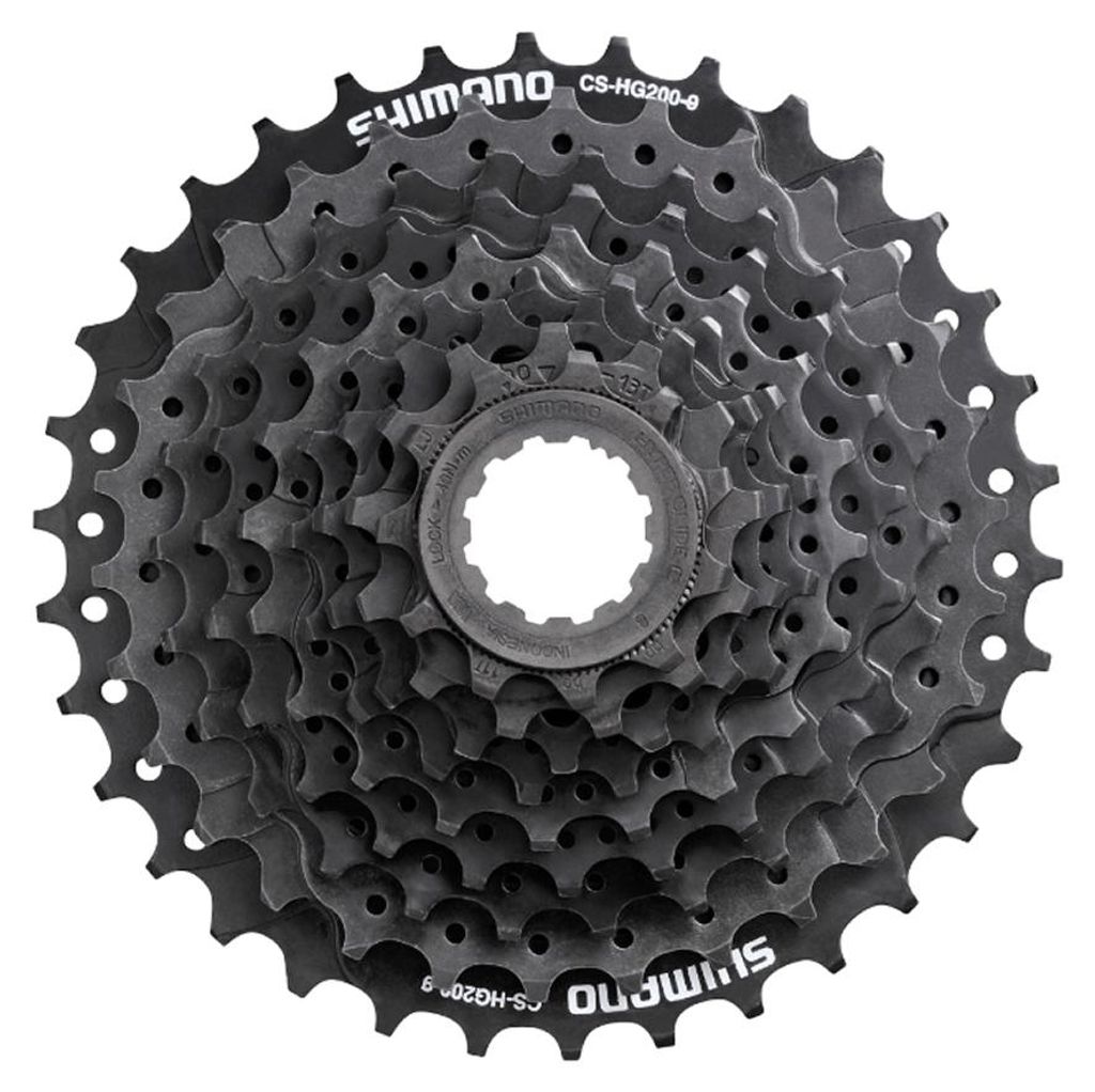 Shimano Kassette 9 fach Fahrrad Altus CS-HG200-9 11-34 Produktbild 