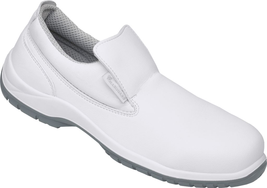 Maxguard W310 Slipper weiß Microfaser S2 Größe 41, 100% vegan