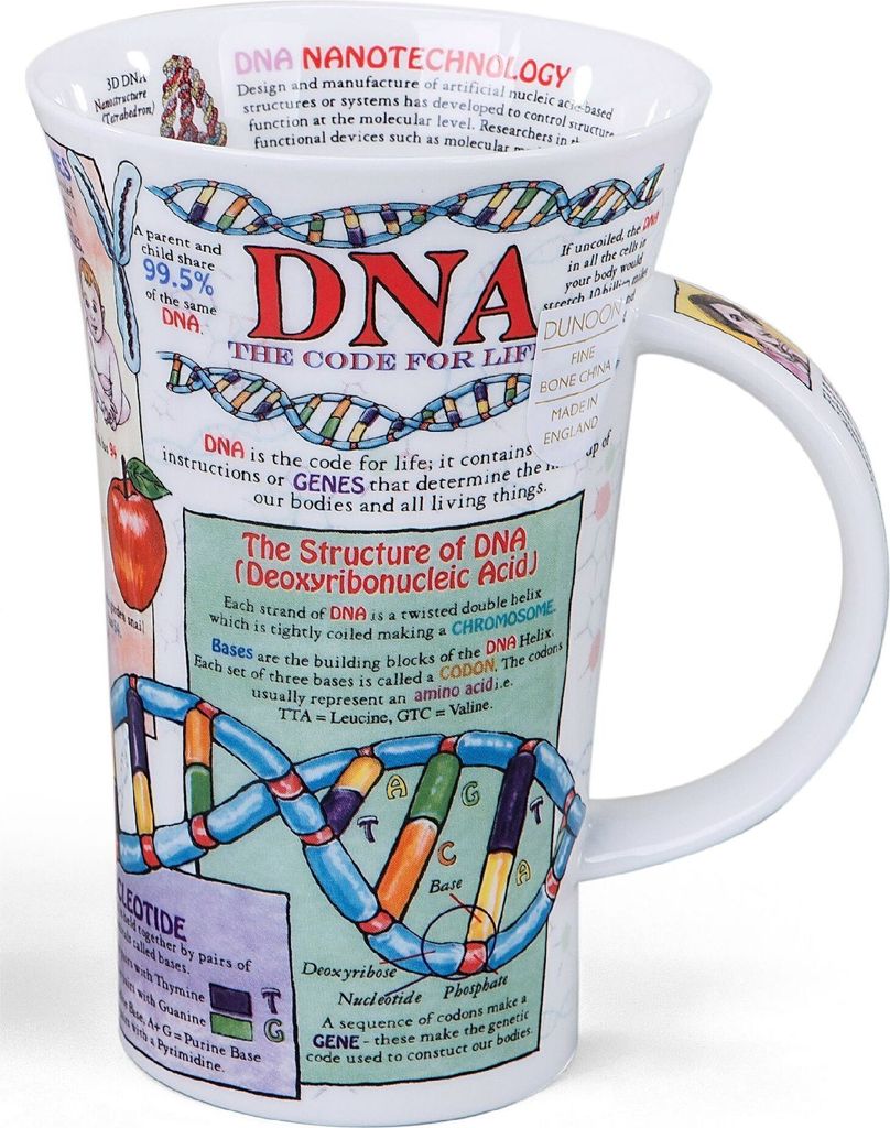 Dunoon Jumbobecher Glencoe DNA Der Code des Lebens für 500ml Formano WA