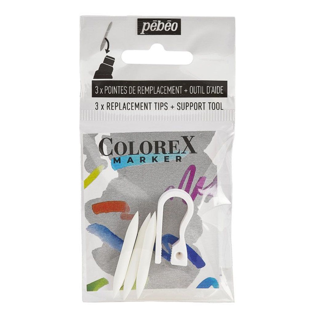 Pebeo Colorex Ersatzspitzen, (3er-Pack)
