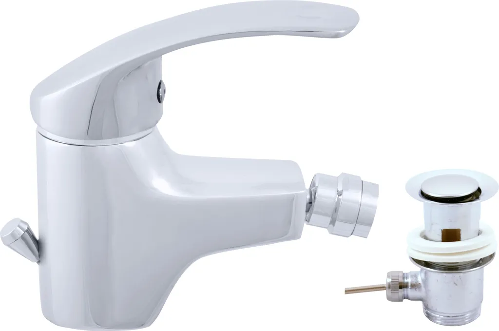 RAV Slezák MISSISSIPPI MS045.0: Miscelatore Bidet Cromo con Scarico