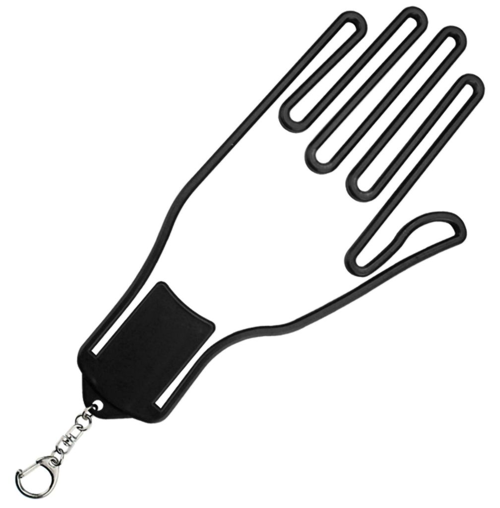 Golfhandschuhhalter mit Schlüsselanhänger, Handschuhtrockner, Formgeber, Aufbewahrungsständer für Golfhandschuhe, Zubehör für Damen und Herren