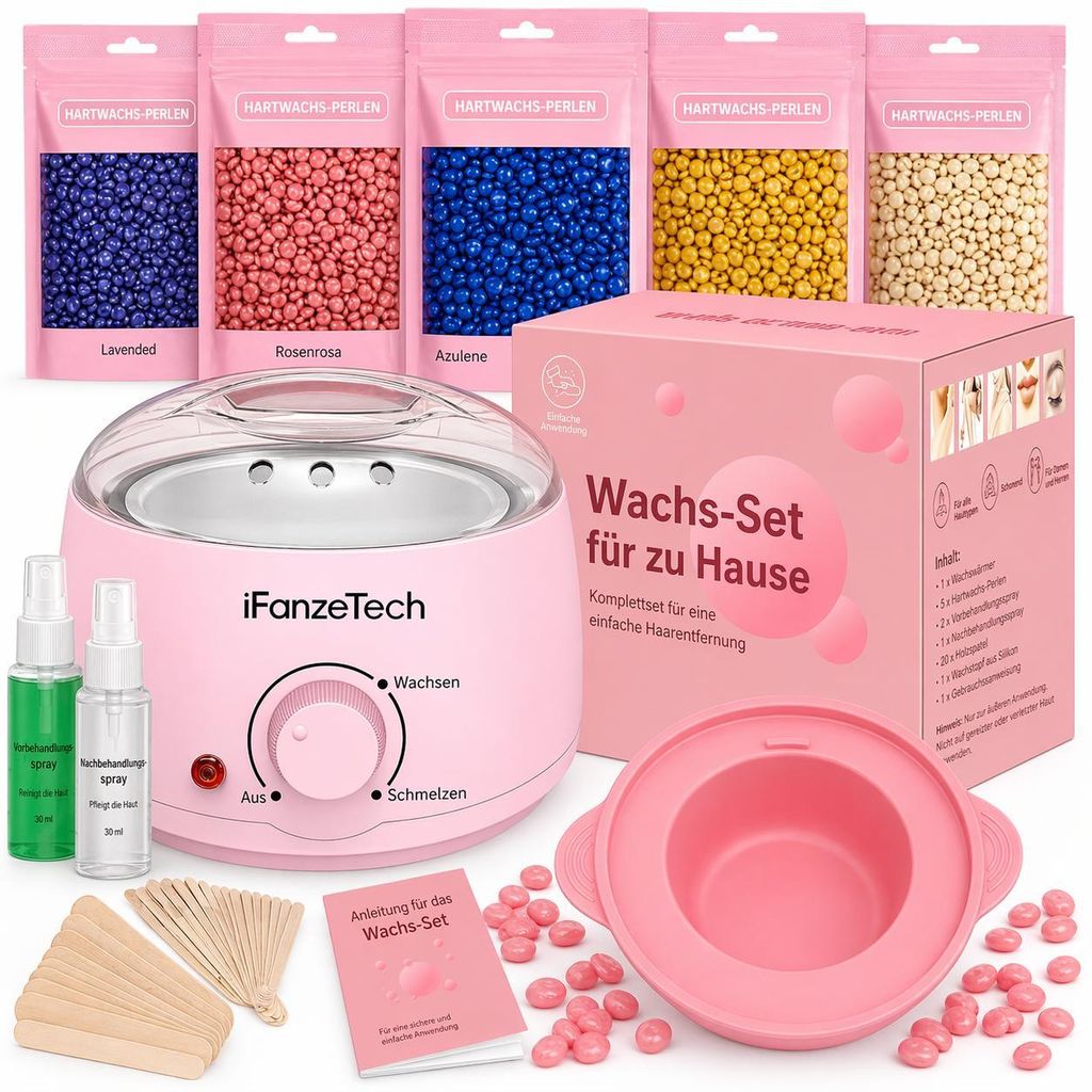 iFanzeTech macchina per cera set depilazione donna: Immagine del prodotto 