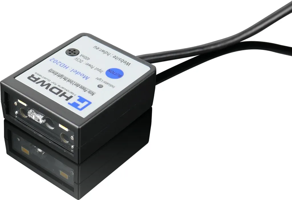 Lecteur QR fixe HD202 haute densité pour scan rapide de code Aztec