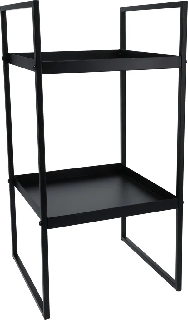Bout de canapé Loft FILI métal carré 27x27x54 cm pour salon moderne