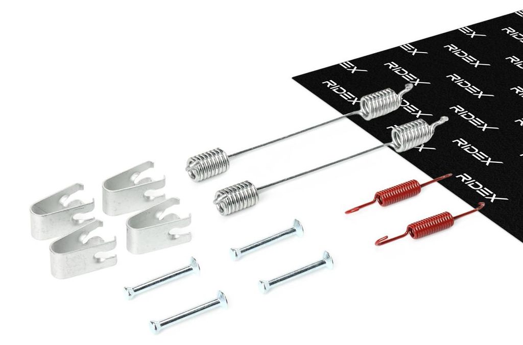 RIDEX Zubehörsatz Bremsbacken 1502A0161 Hinten für VW POLO (AW1, BZ1)