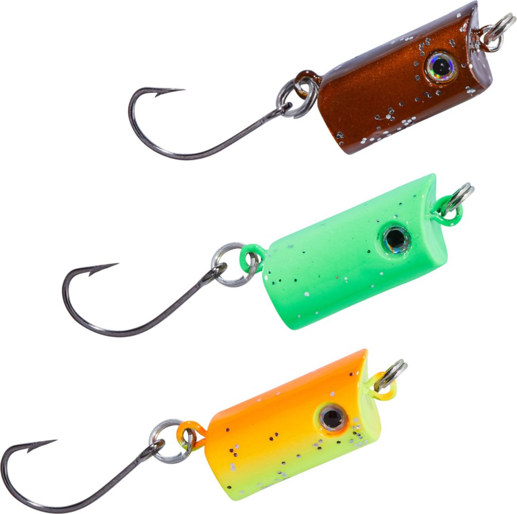 FTM Omura Baits Pongo 6,5cm 3,2g - 5 Gummiköder Knoblauch Neon Grün