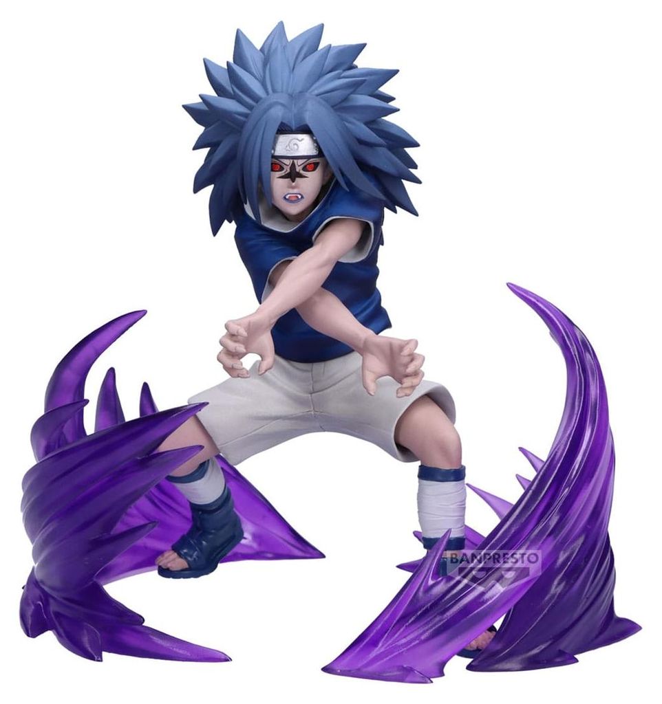 Naruto 72 series Vibration Stars PVC Statue Naruto Uzumaki & Sasuke Uchiha Version B: Sasuke Uchiha 15 cm