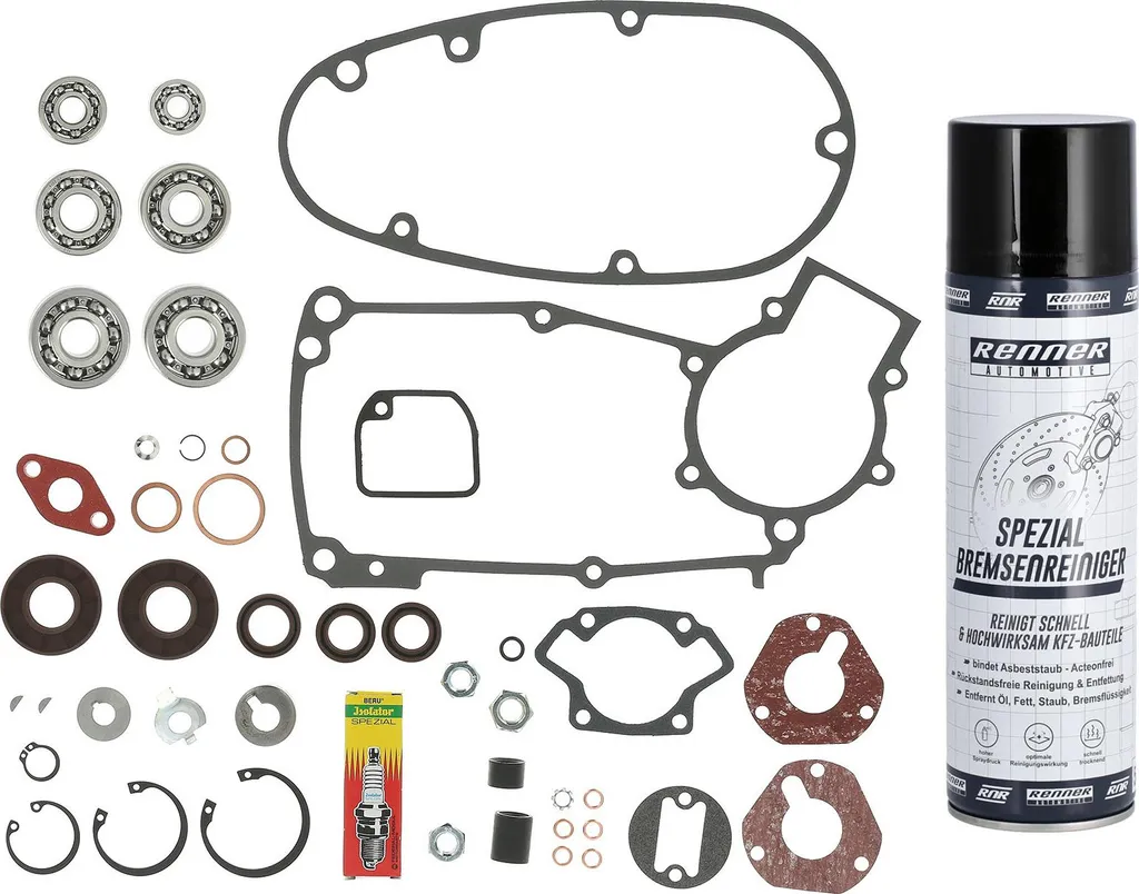 Kit moteur M53/2 SNH avec roulements et joints pour Simson S50 SNH