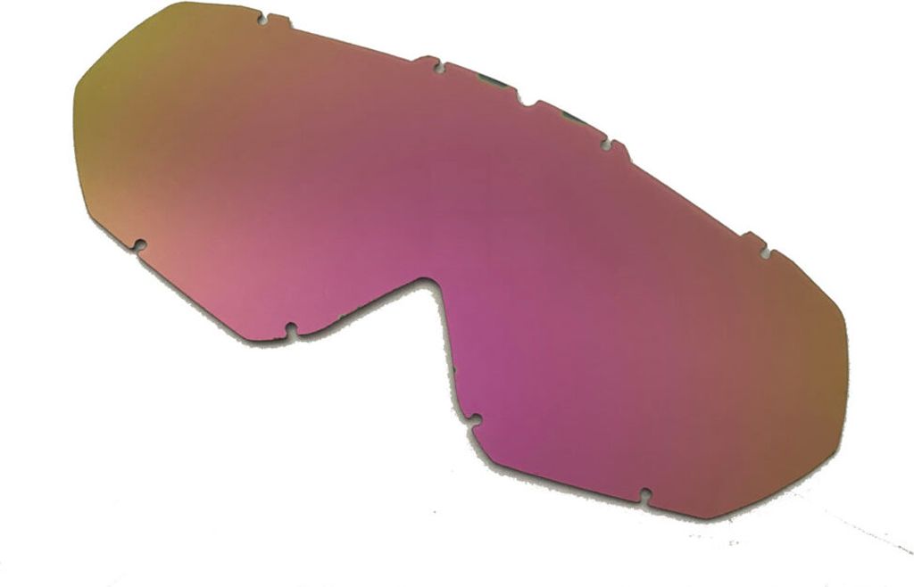 RX-964 Crosshelm Integralhelm Quad Cross Enduro Motocross Offroad Helm rueger Visier rot verspeigelt alle Größen