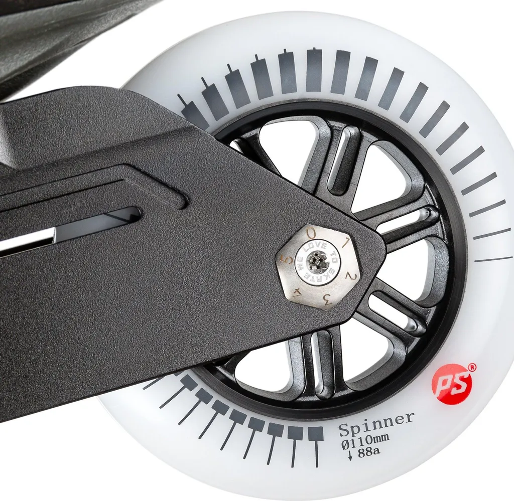 Powerslide Next Charcoal 110 avec fixation Trinity Gris, pointure 38-39 - 8