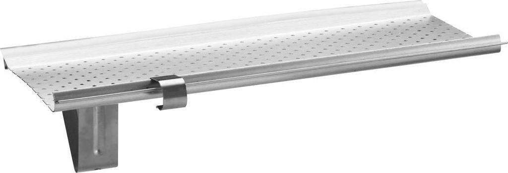 Zambelli Alu Dachrinnenschutz Gutter Stark 280 (1 Stk. = 2 m), breite 127 mm