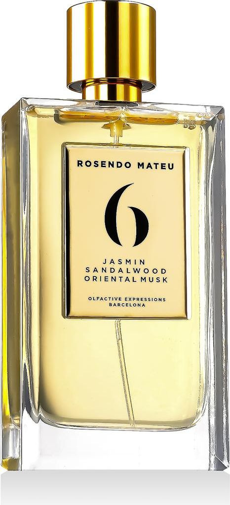 No 6 Jasmin Sandelholz Orientalischer Moschus Eau de Parfum Spray 100ml
