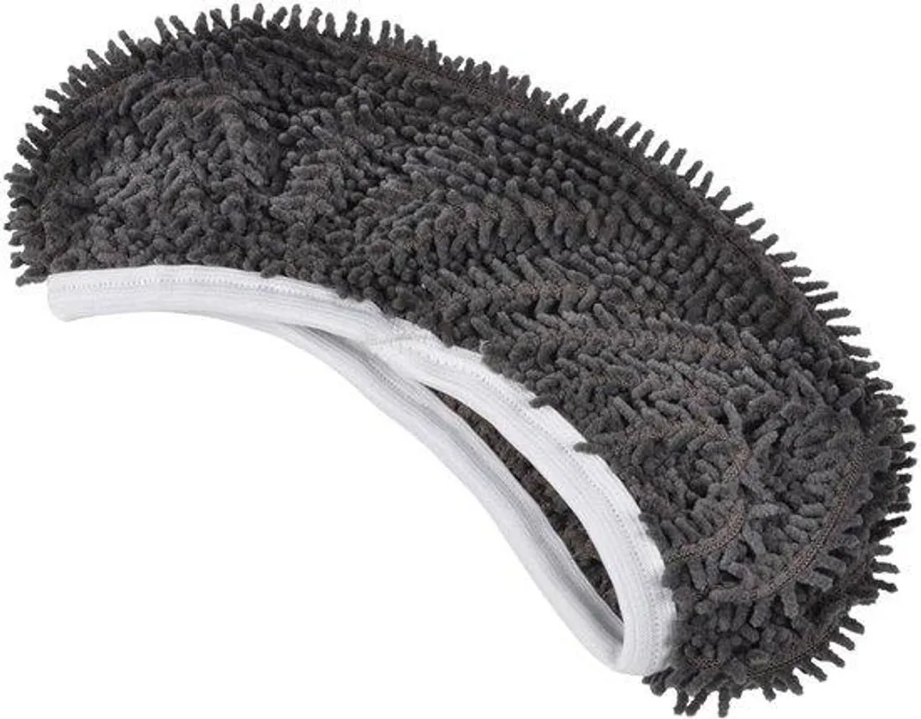 Recharge balai plat en chenille grise pour un lavage de sol haute performance