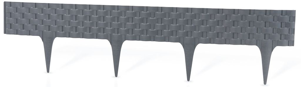 Zahradní obrubník Covergarden Rattan 240 x 20 cm černá Obrázek produktu 