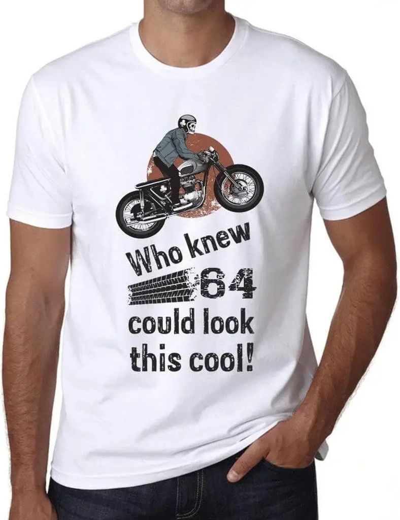 Herren Grafik T-Shirt Wer hätte gedacht dass 64 so cool aussehen kann? – Who Knew 64 Could Look This Cool – Geschenk 64. Geburtstag Jahrestag ...