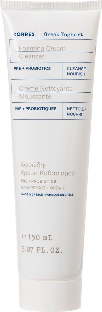 Korres Greek Yoghurt Kremowy żel do mycia twarzy z Obrázek produktu 