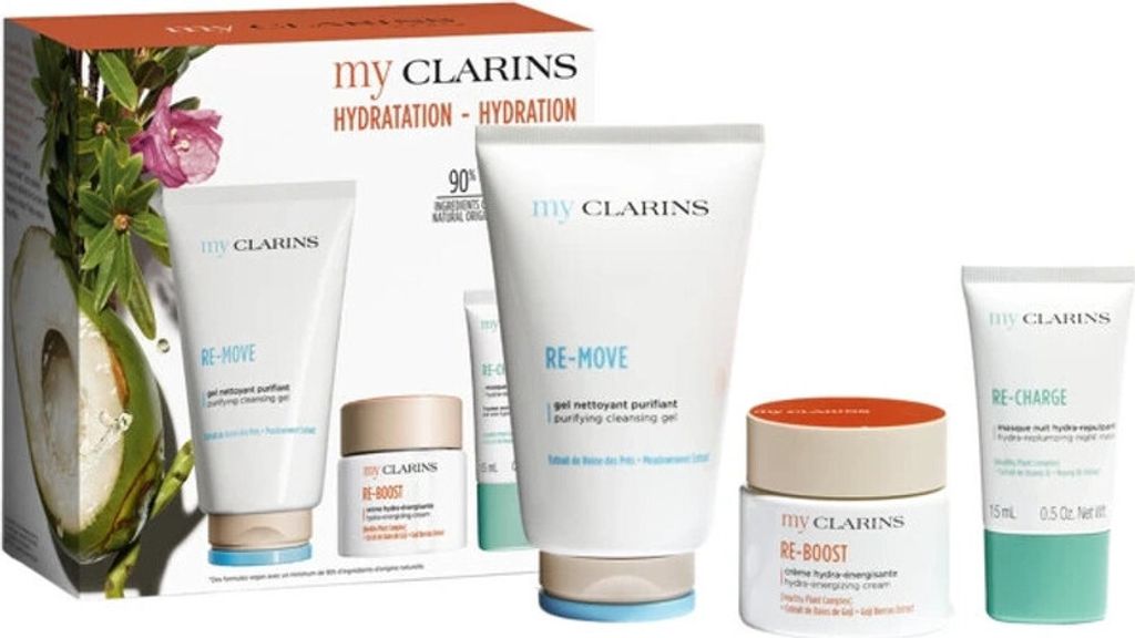 Clarins My Idratazione Set, Frauen, Universalhülle, 15 ml, Creme, Gel, 3 Stück(e)