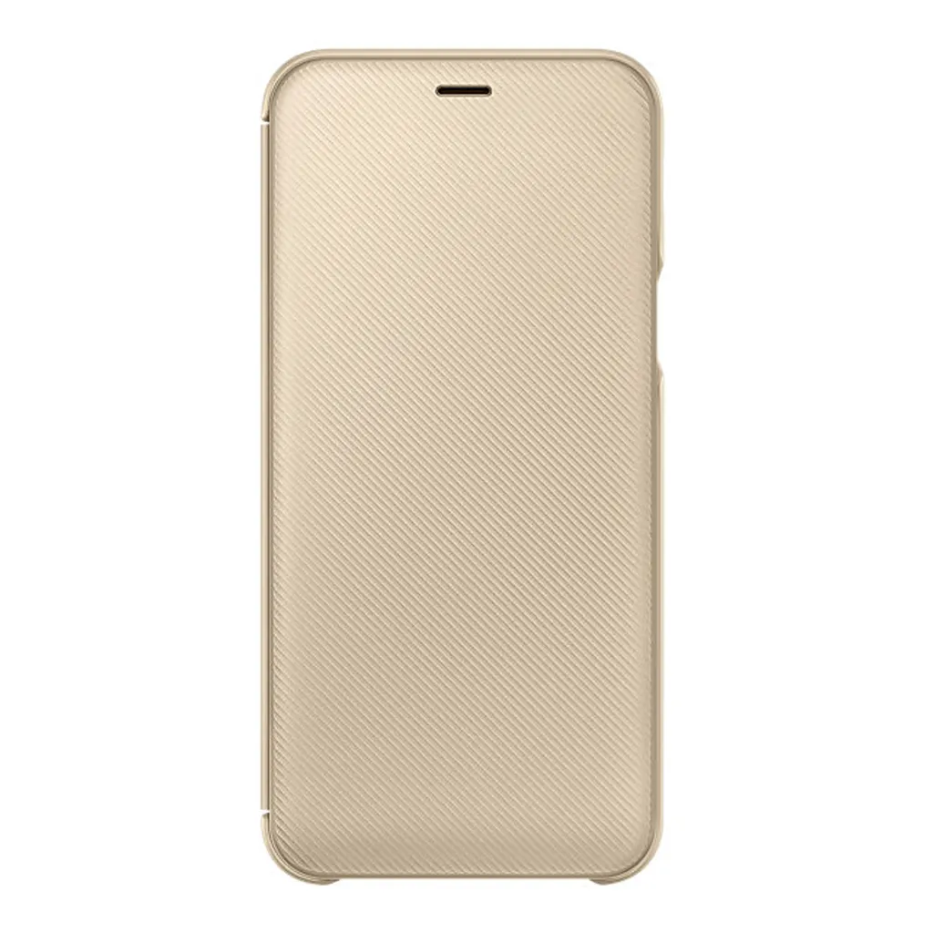 Offerta Cover Samsung A6 2018 Oro | Flip Case Economica e Robusta