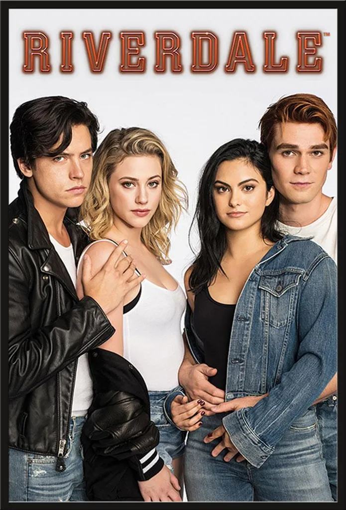 Cadre Interchangeable Shinsuke Noir et Affiche Riverdale Bughead Varchie