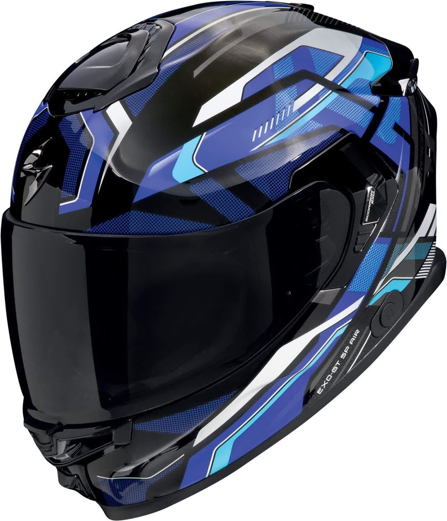Scorpion EXO-GT SP Air Augusta Helm, schwarz/grau/blau, XS (54/55)