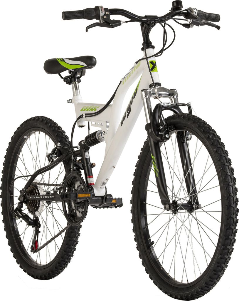 WYLD Kinder-Mountainbike Fully 24'' Zodiac 18 Gänge RH 38 cm WYLD 302K, 303K