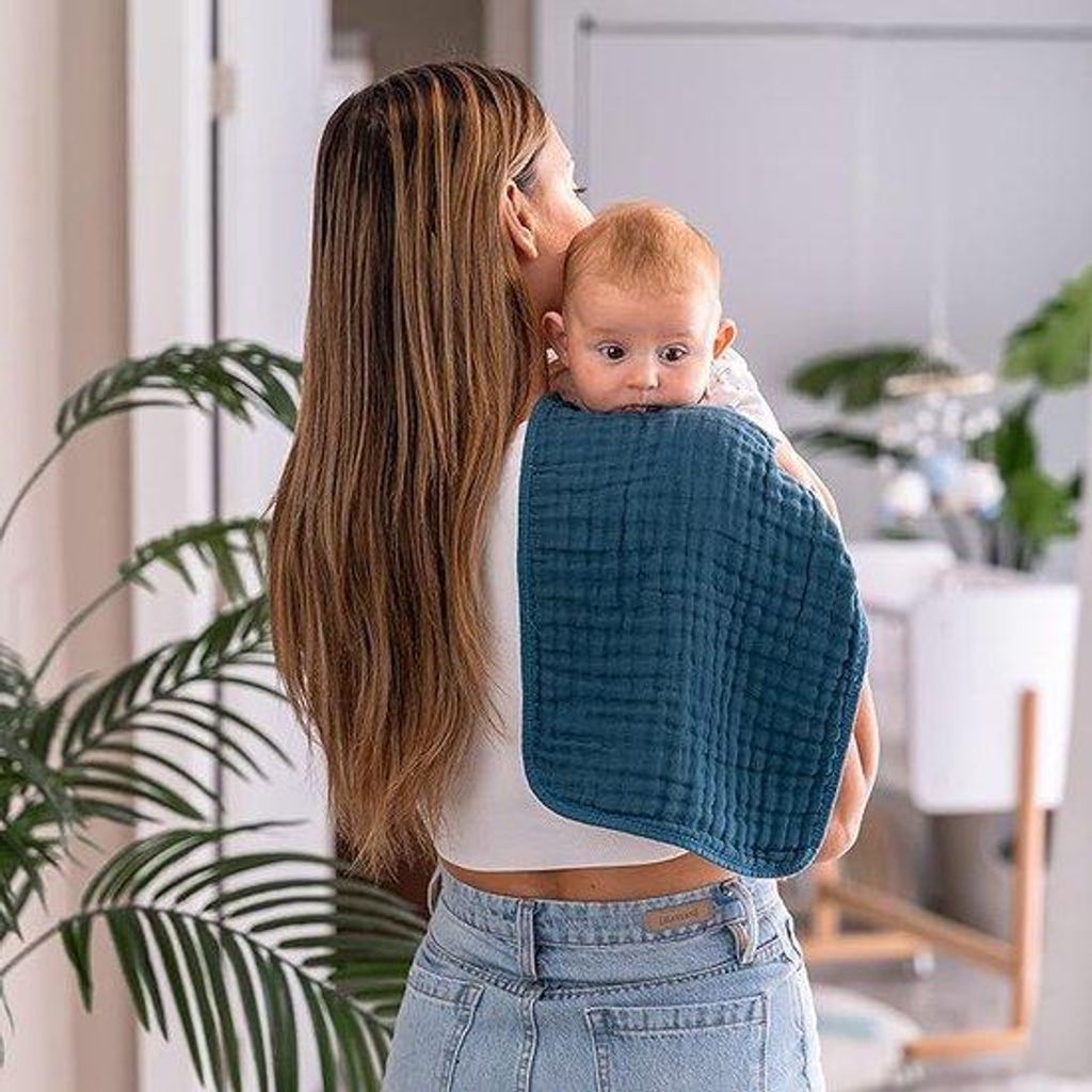 Molton Mulltücher für Babys, 10er Pack, quadratisch, vielseitig einsetzbar