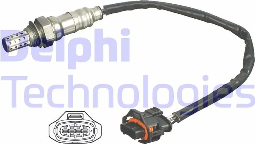 Capteur d'Oxygène Sonde Lambda Delphi 55566592 pour Corsa E et Corsa D