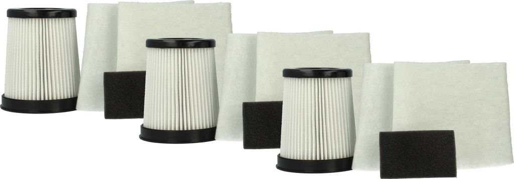 vhbw 12-tlg. Filter-Set kompatibel mit Dirt Devil M2881-8, Produktbild 