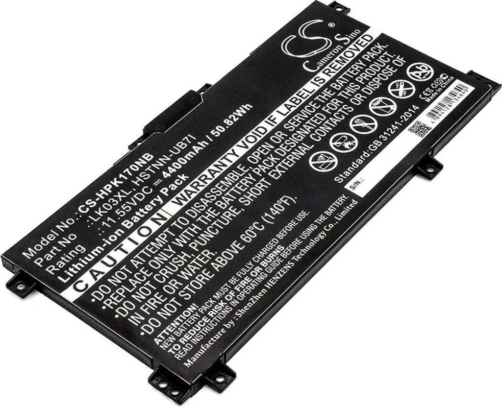 Batterie Ordinateur Portable HP Envy 17m - Composant de Rechange Fiable