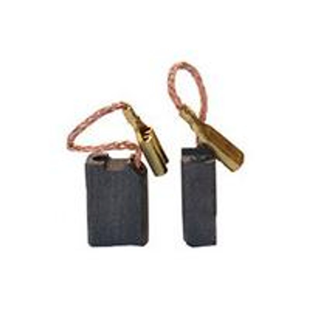Set aus 2 anpassbaren Kohlen für Festool. Abmessungen: 5 x 8,5 x 12,5 mm.