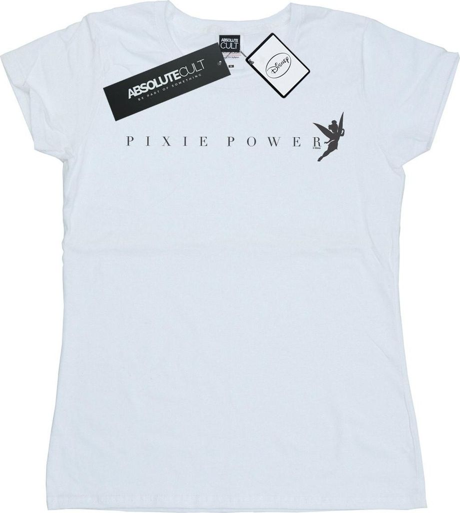 Disney - "Pixie Power" T-Shirt für Damen BI50878 (S) (Weiß)