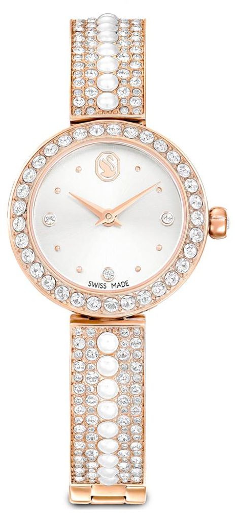 Swarovski Matrix Pearl Bangle Uhr, Schweizer Produktion, Zdjęcie produktu 