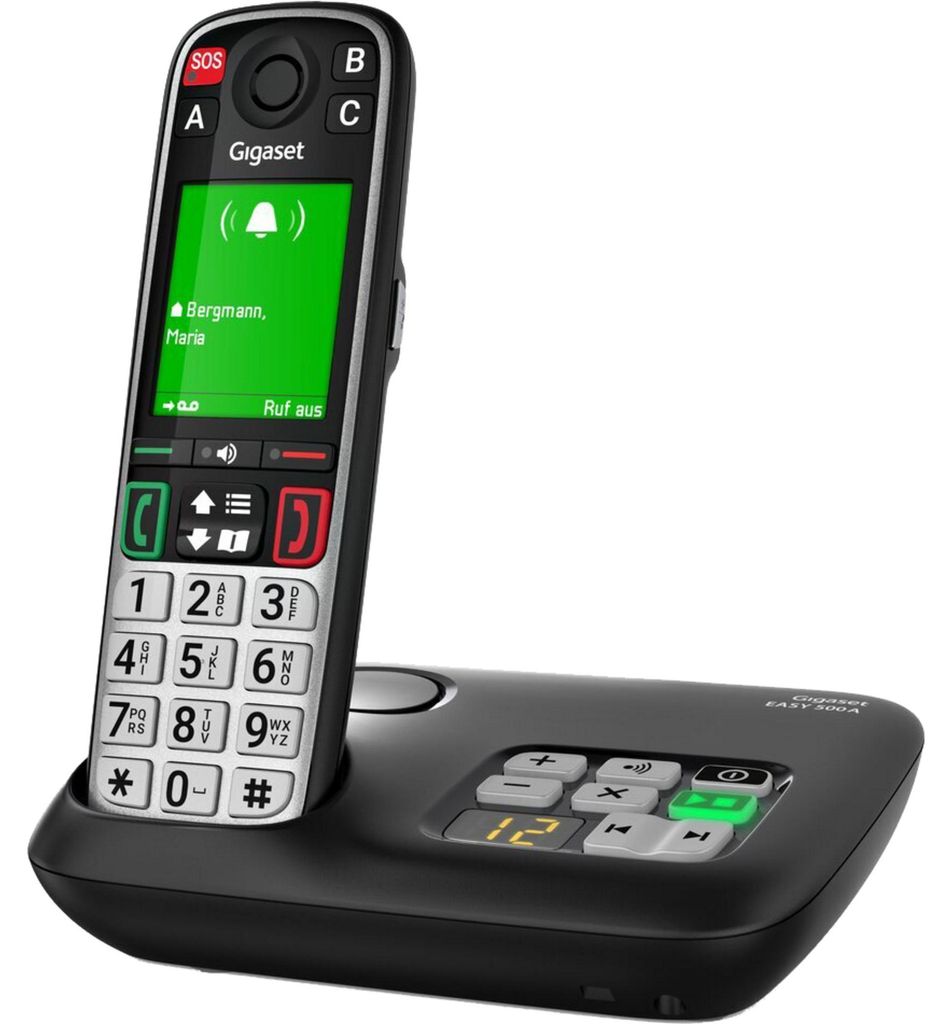 Gigaset EASY 500A Dect-Ladebasis mit 1x Handset (SOS/LS Produktbild 