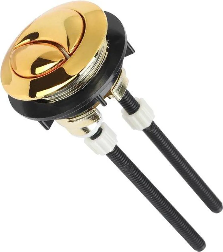 Kit vidange double lavabo installation facile ABS et laiton arrondi