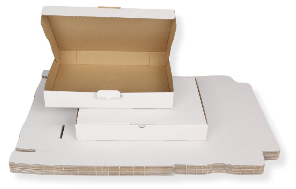 Maxibriefkarton DIN A4 320 x 225 x 50 mm, weiß 20 Stück Produktbild 