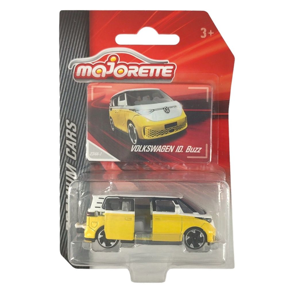 Majorette Spielzeugauto Premium Cars VW ID Buzz gelb/weiß Produktbild 