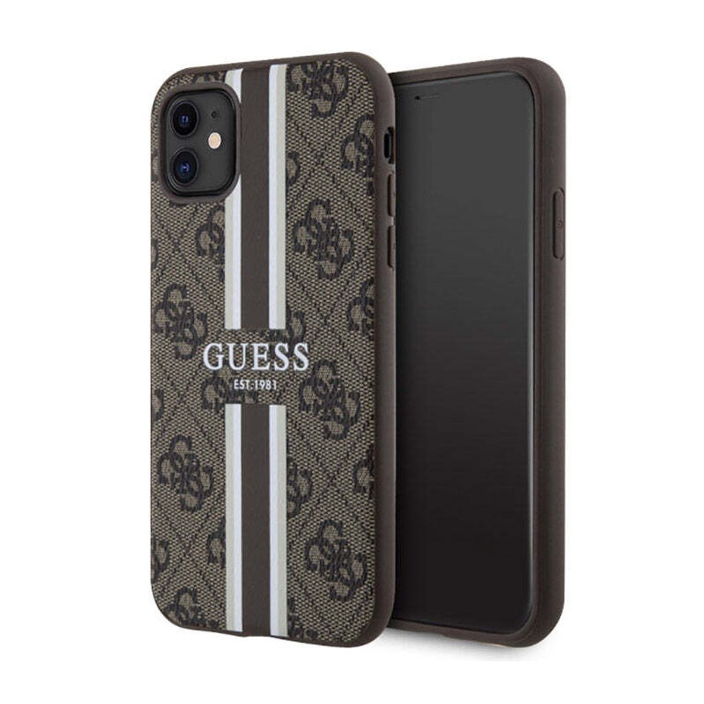 Guess Guhmn61P4Rpsw Hülle Für Iphone 11 / Xr - Braun 4G Produktbild 