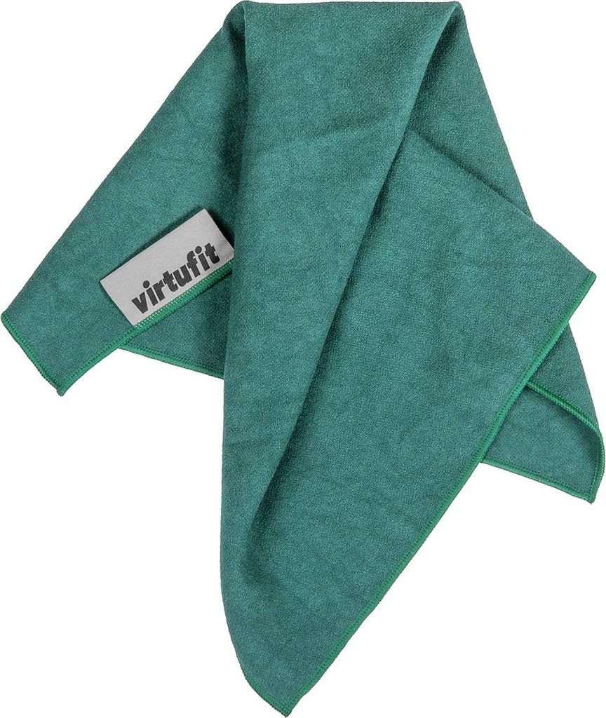 VirtuFit Premium Yoga Microfaser Handtuch 76 x 51 cm Ozeangrün