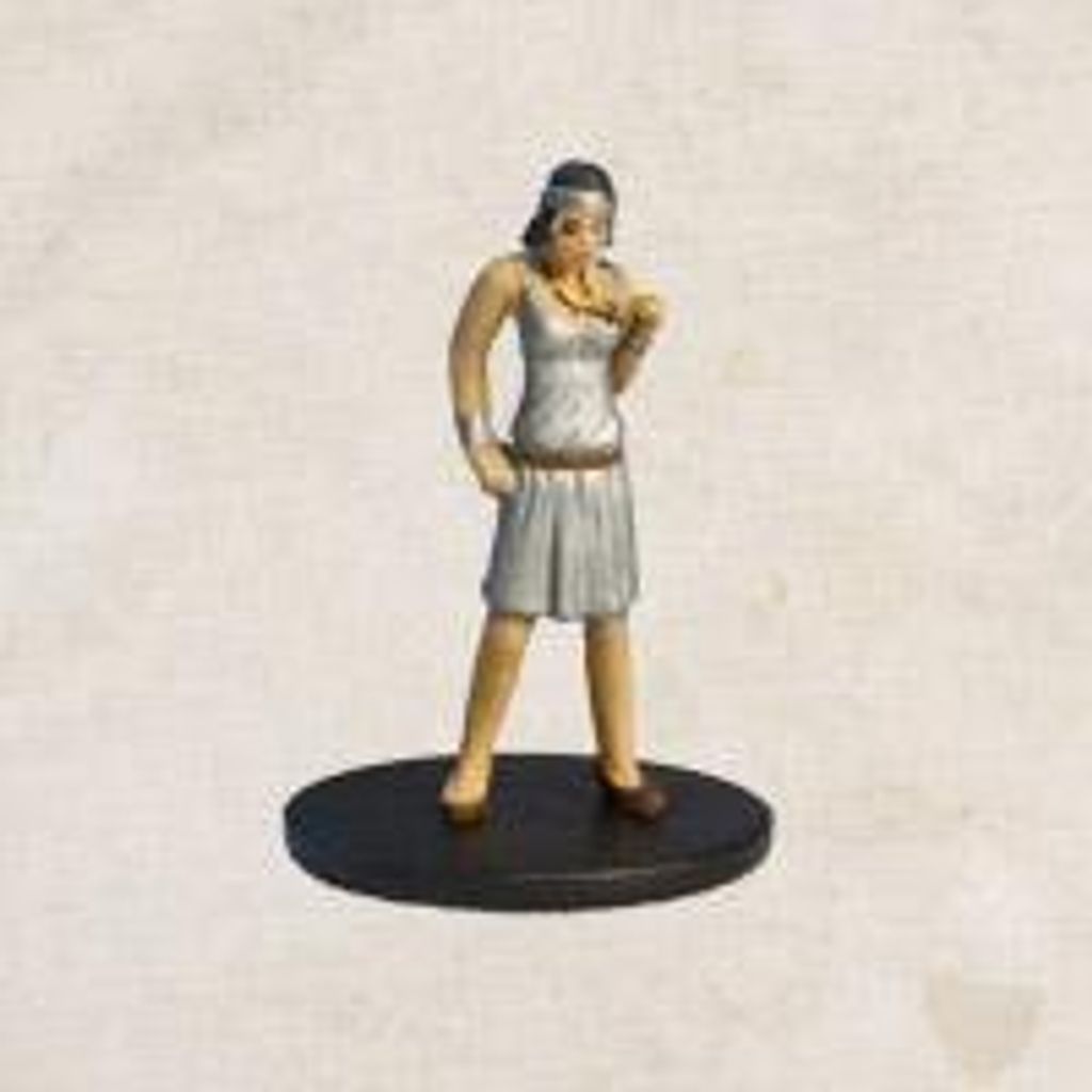 Premium-Miniatur aus „Arkham Horror“ – Marie Lambeau