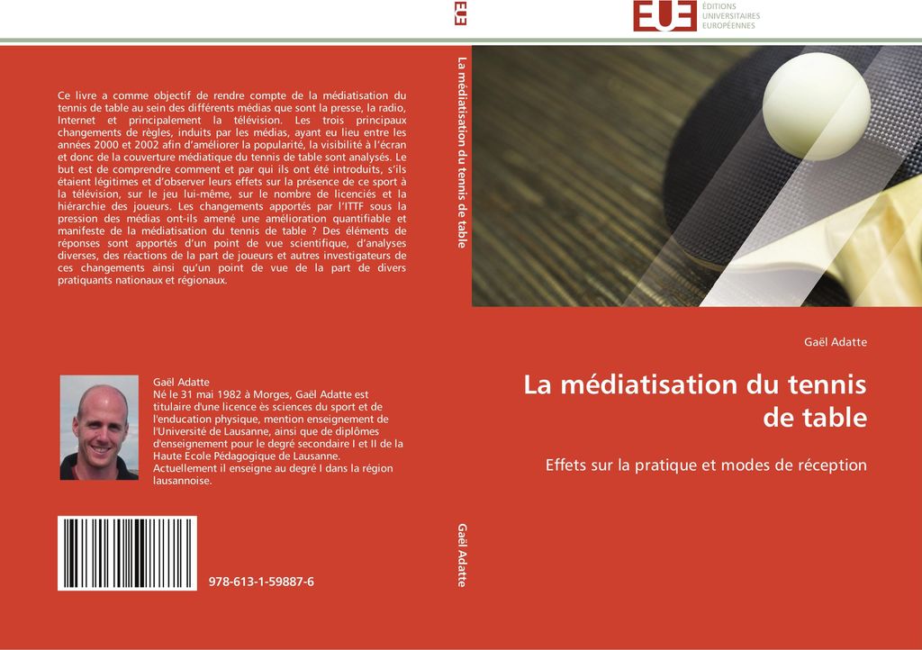 La médiatisation du tennis de table