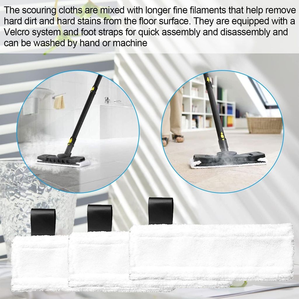 12 Stück Zubehör für Kärcher Dampfreiniger Easyfix SC2 SC3 Produktbild 5