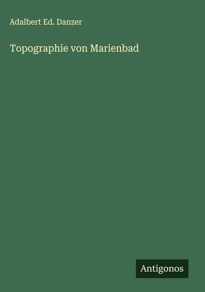 Topographie von Marienbad
