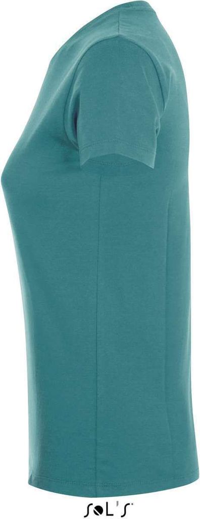 SOLs 01825 | Damen Regent T-Shirt / Halbgekämmte ringgesponnene Baumwolle - Farbe: Duck Blue - Größe: M