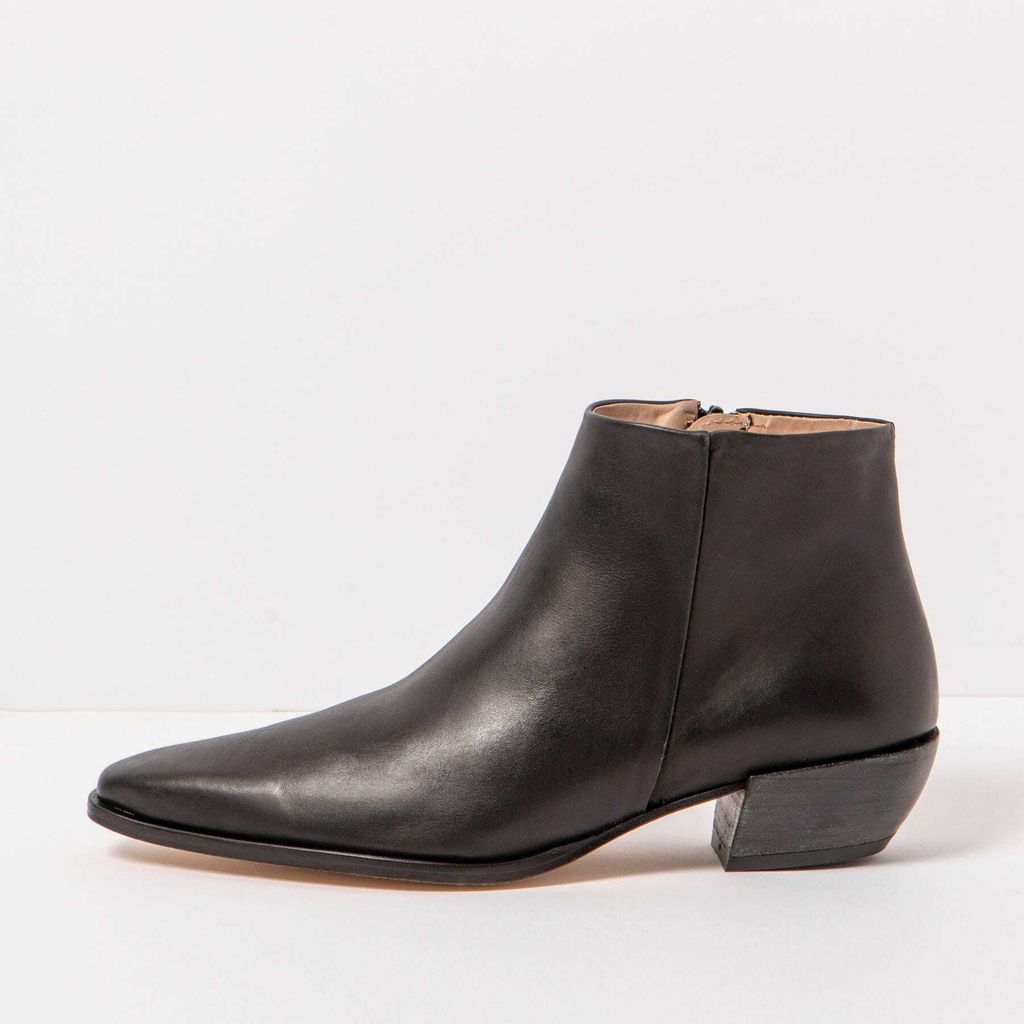 Neosens Schnürstiefel mit hohem Absatz Damen S3352 NAPPA BLACK/ RUCHE Farbe Schwarz