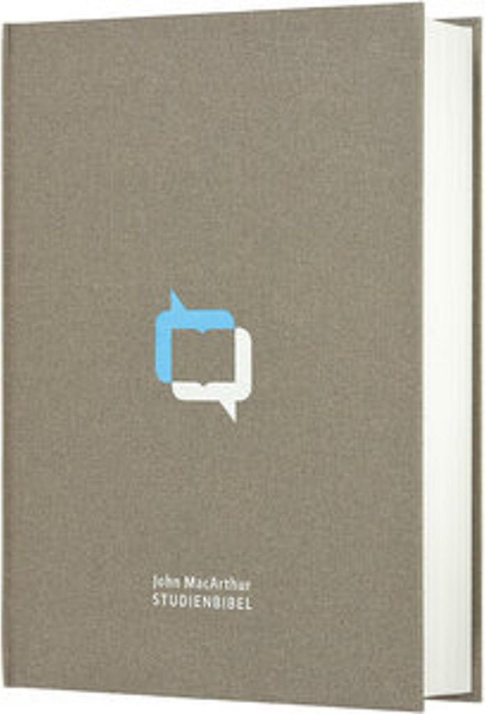 MacArthur Studienbibel - Schlachter 2000 (Hardcover, grau) Produktbild 