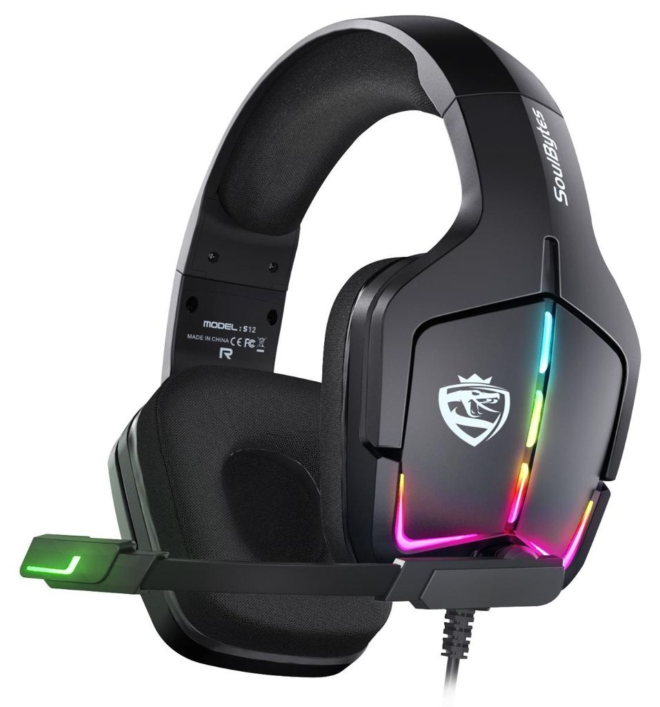 INF Kabelgebundenes Gaming-Headset ABS RGB 20cm x 20.5cm x 9cm für Konsole